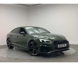 AUDI A5 SPORTBACK BLACK EDITION 45 TFSI QUATTRO S TRONIC