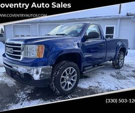 2013 GMC SIERRA 1500 WORK TRUCK 4X4 2DR REGULAR CAB 8 FT. LB