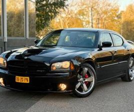 DODGE CHARGER BLACK DODGE CHARGER 6.1 SRT8 V8 450PK+ 20” SPOILER CAMERA NL — DODGE — MARKTPLAATS