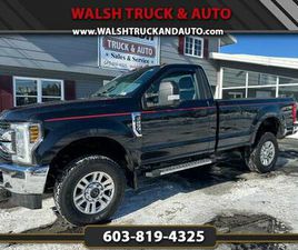 2019 FORD F250 SUPER DUTY REGULAR CAB 8 FOOT BED 1 OWNER CLEAN 4X4