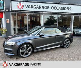 AUDI A3 CABRIOLET AUTOMAAT 2.0 S-LINE 40 TFSI COD DESIGN S LINE VOL OPTIE.