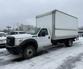 2016 FORD F-450 SUPER DUTY 6.8 LITER V10 GAS 16 FOOT BOX TRUCK