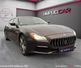 MASERATI QUATTROPORTE V6 3.0 275 D A GRANLUSSO, CAMÉRA AV/AR/360, CARPLAY, TOIT OUVRANT, GARANTIE 12 MOIS.
