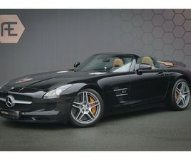 MERCEDES-BENZ SLS ROADSTER 6.3 AMG | KERAMISCHE REMMEN | FULL CARBON INTERIEUR | B&O 3D | AIRSCARF | NL AUTO | AMG DYNAMIC RIDE ONDERSTEL | SPORTCOMFORT STOELEN