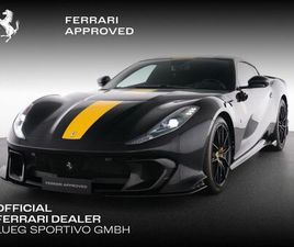 FERRARI 812 COMPETIZIONE STREIFEN IN GIALLO