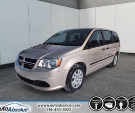 2016 DODGE GRAND CARAVAN ENSEMBLE VALEUR PLUS