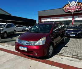 NISSAN LIVINA NISSAN LIVINA GRAND S 1.8 16V FLEX FUEL MEC.