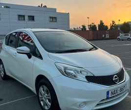 NISSAN NOTE NISSAN NOTE 1,2L 2015