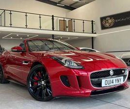 JAGUAR F-TYPE CABRIOLET 2014 JAGUAR F-TYPE 5.0 V8 S CONVERTIBLE 2DR PETROL AUTO EURO 5 (START/STOP) (495 PS) CONVERTIBLE PETROL ...