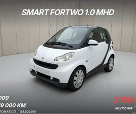 SMART FORTWO SMART FORTWO COUPE MHD JANEIRO/09
