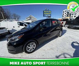 NISSAN VERSA NOTE NISSAN VERSA NOTE 2018 S CVT, BAS KILO! EXCELLENTE CONDITION!