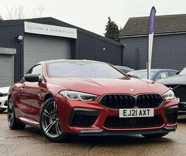 2021 BMW 8 SERIES 4.4 M8 COMPETITION COUPE 2D SPORT AUTO