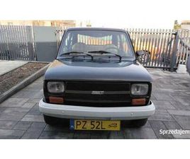 FIAT 126 BLACK WŁOSKI NIE 126P ZAREJESTROWANY MALUCH PL KOSTRZYN - SPRZEDAJEMY.PL