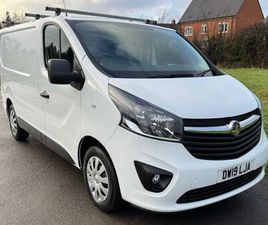 2019 VAUXHALL VIVARO 1.6CDTI 125PS SPORTIVE SWB WHITE VAN EURO 6 - 41,350 MILES