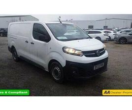 2022 VAUXHALL VIVARO 2900 1.5D 100PS DYNAMIC H1 VAN PANEL VAN DIESEL MANUAL