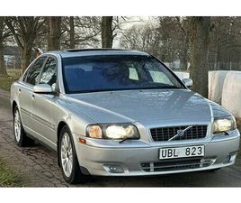VOLVO S80 T6 BUSINESS, SVENSKSÅLD, SOLLUCKA, SKINN, ROSTFRI