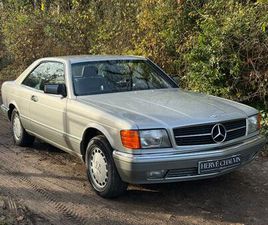 MERCEDES 500 SEC 33 000KM D'ORIGINE - 1988
