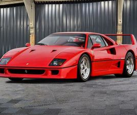 FERRARI F40 1990 FERRARI F40 2.9