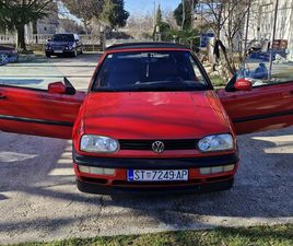 VW GOLF III 1.8I CABRIOLET