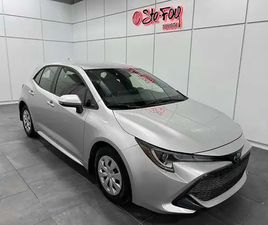 TOYOTA COROLLA 2022 TOYOTA COROLLA HATCHBACK S - BLUETOOTH - COMPATIBILITE APPL