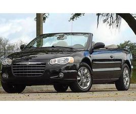CHRYSLER SEBRING CABRIOLET 2005 CHRYLSER SEBRING CONVERTIBLE LIMITED EDITION 40000 ONE OWNER MILE