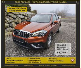 SUZUKI SX4 S-CROSS SUZUKI SX4 S-CROSS ALLGRIP SHINE 4X4 ALLRAD, ANHÄNGEVORR.
