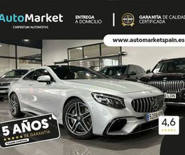 63 AMG S COUPÉ 63 S AMG 4MATIC S + 9G TRONIC