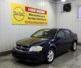 USED 2012 DODGE AVENGER SXT 4DR SEDAN
