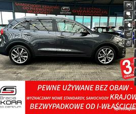 KIA NIRO MAX OPCJA!!! 141KM AUTOMAT SKÓRA LED NAVI JBL 1WL KRAJOWY BEZWYP … MYSLOWICE - SPRZEDAJEMY.PL