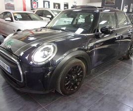 MINI COOPER III 1.5 136 CAMDEN 4/21 77MKM 5P BMV FRANCE 2°M CUIR-TISSUS/SIEGE SPORT/TOIT OUVRAT PANO/GPS COULEUR/MODE SPORT/REGULATEUR /CARPLAY