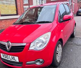 VAUXHALL AGILA VAUXHALL, AGILA, HATCHBACK, 2010, MANUAL, 1242 (CC), 5 DOORS
