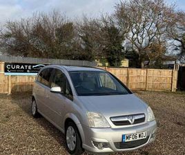 2006 VAUXHALL MERIVA 1.6I 16V DESIGN MPV 5DR PETROL MANUAL (A/C) (159 G/KM, 104 BHP) MPV PETROL M...