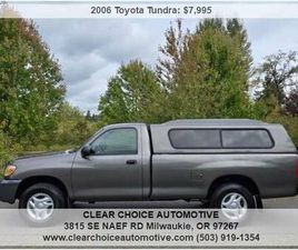 2006 TOYOTA TUNDRA BASE 2DR REGULAR CAB LB (4.0L V6 5A) PICKUP TRUCK