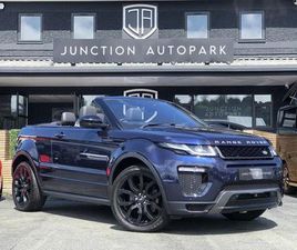 2016 LAND ROVER RANGE ROVER EVOQUE 2.0 TD4 HSE DYNAMIC LUX 2DR AUTO CONVERTIBLE DIESEL AUTOMATIC
