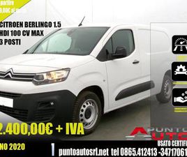 BERLINGO BERLINGO BLUEHDI 100 S&AMP;S VAN M CONTROL (1000KG)