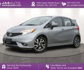 NISSAN VERSA NOTE 2015 NISSAN VERSA NOTE SR 1.6 AUTOMATIC