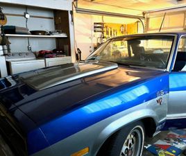 1984 CHEVROLET EL CAMINO CONQUISTA MODEL, SS BADGING, CUSTOM HOOD SCOOP