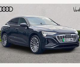AUDI Q8 SPORTBACK E-TRON 55 55 S LINE SPORTBACK AUTO QUATTRO 5DR 114KWH (11KW CHARGER)