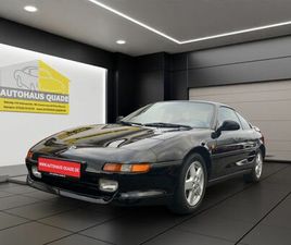 TOYOTA MR 2 1. HAND SCHECKHEFTGEPFLEGT SERVICE-NEU