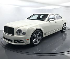 CERTIFIED 2019 BENTLEY MULSANNE SPEED WEST PALM BEACH FL 33409