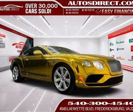 USED 2016 BENTLEY CONTINENTAL GT FREDERICKSBURG VA 22408