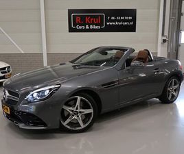 MERCEDES SLC MERCEDES-BENZ SLC - 200 AMG LEER NEKVERWARMING PANORAMADAK NAVIGATIE CAMERA AMBIENTE VERLICHTING 18 INCH 1E EI