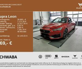 CUPRA LEON SPORTSTOURER VZ 2.0 TSI 4DRIVE*ACC*BEATS*19