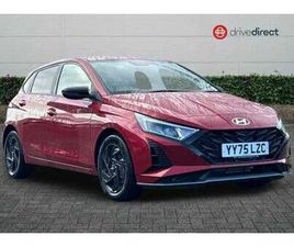 HYUNDAI I20 1.0 T-GDI BLACK LINE HATCHBACK 5DR PETROL MANUAL EURO 6 (START/STOP) (90 PS)