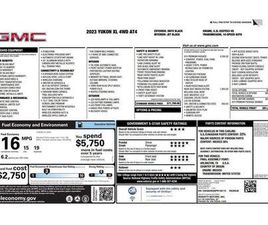 USED 2023 GMC YUKON XL 4WD AT4
