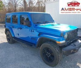 JEEP WRANGLER UNLIMITED SAHARA ALTITUDE 2022 3.6 BENZYNA 285KM