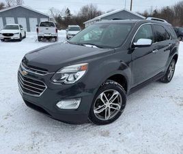 CHEVROLET EQUINOX USED 2017 CHEVROLET EQUINOX PREMIER