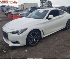 INFINITI Q60 2022 INFINITI Q60 LUXE RWD 3.0 BENZYNA 300KM