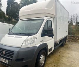 FIAT DUCATO || 2.3 MJTD EXTRA LONG 120 CV CAISSE 20M3 HAYON - PACK CONFORT