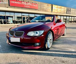 BMW SÉRIE 3 CABRIOLET E93 LCI - 320D 184 CH - BOÎTE AUTOMATIQUE - CRIT’AIR 2